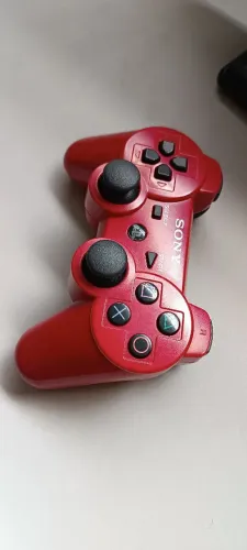 Controle PS3 Vermelho 