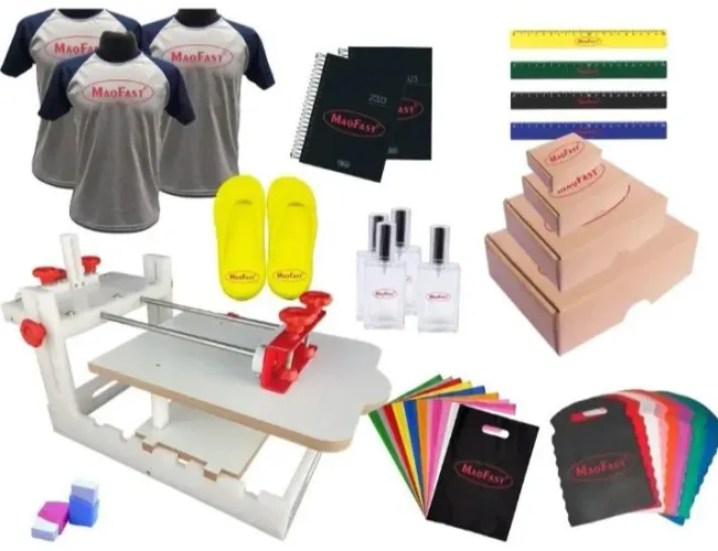 Máquina de serigrafia Silk Copos,sacolas , camisetas, canetas.