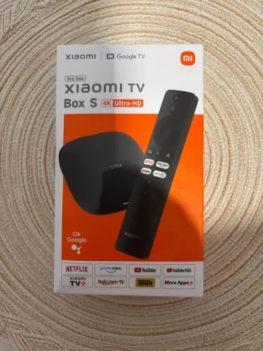 Xiaomi TV Box S (3ª Geração) 4K Ultra HD Preto - MDZ-32-AA