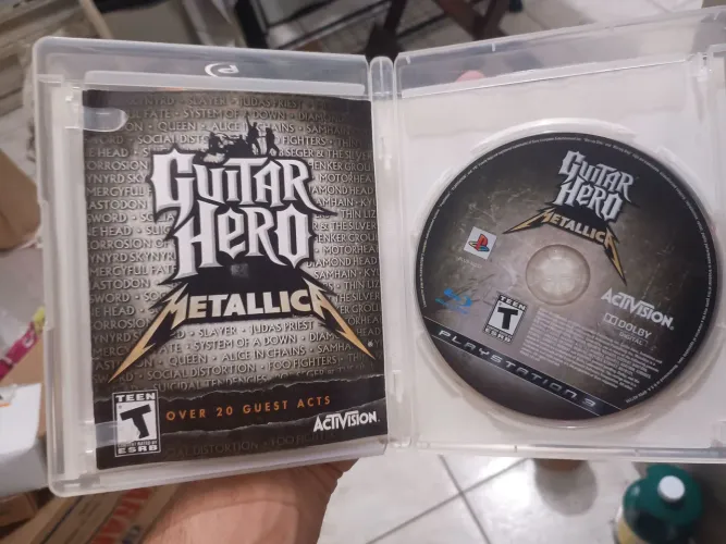 Guitar hero Metallica PS3 PlayStation 3