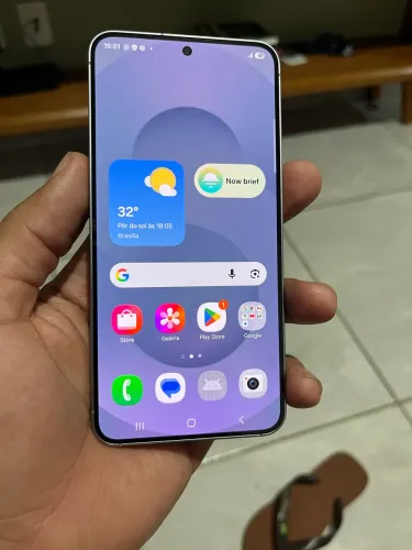 Samsung S25 novo novo 256 GB R$2.550