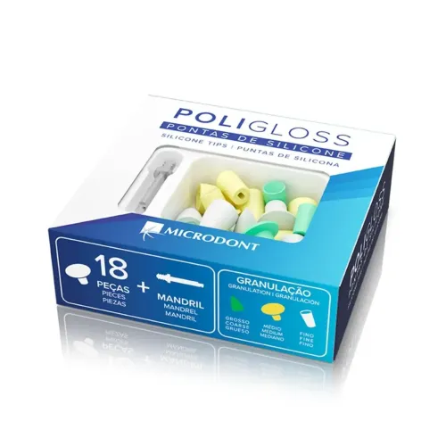 Kit de Acabamento e Polimento Poligloss da Microdont