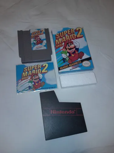 Jogo Mario Bros 2 original americano 