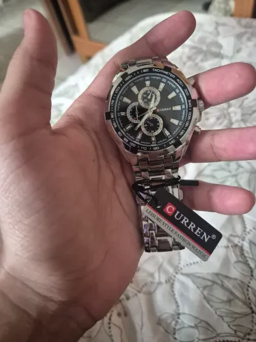 RELÓGIO DE LUXO CURREN 8023 MILITAR AÇO INOXIDAVEL ESPORTIVO MASCULINO