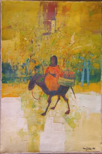Quadro de TSUGUMASA NOJIRI - Obra em Óleo sobre tela