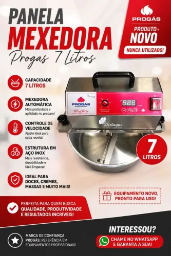 Panela Mexedora 7 Litros ProGas Nova