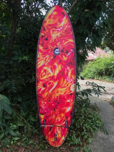 Prancha 6?10 tropical Rubber pouco uso