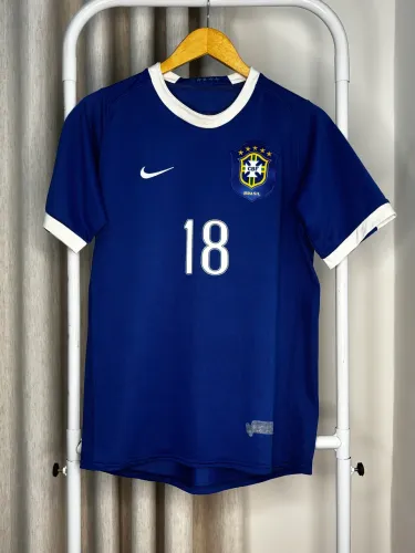 Camisa Original Seleção Brasileira 2006 - Robinho 18