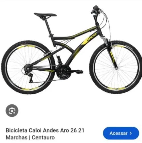 Bicicleta Andes Caloi seminova