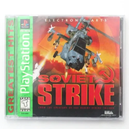 Soviet Strike para PlayStation completo e em perfeito estado de conservação