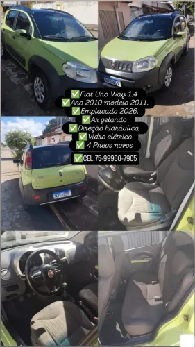 Fiat Uno WAY 1.4 EVO Fire Flex 8V 5P 2011