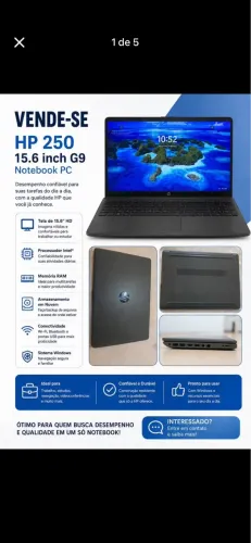 hp 250 15.6 inch g9 notebook pc