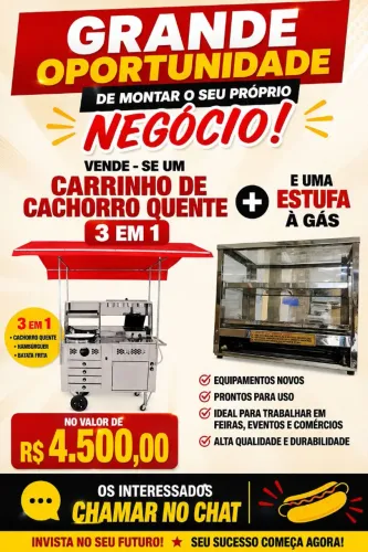 Grande oportunidade de trabalhar por conta própria