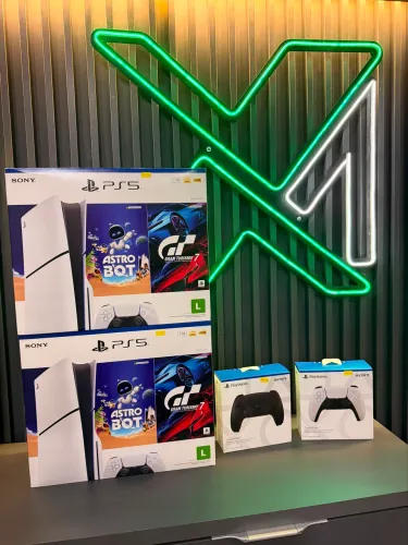 PlayStation 5 slim mídia física novo lacrado - garantia de 1 ano