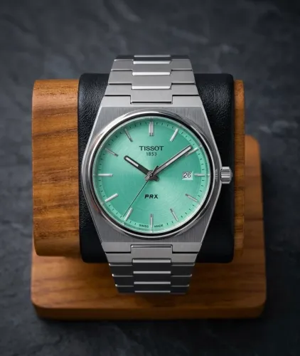 Relógio Tissot PRX Verde Mint Novo
