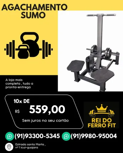 Agachamento sumo 