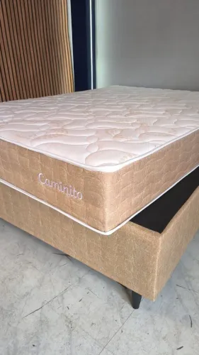 Cama box caminito _ Brinde travesseiros!