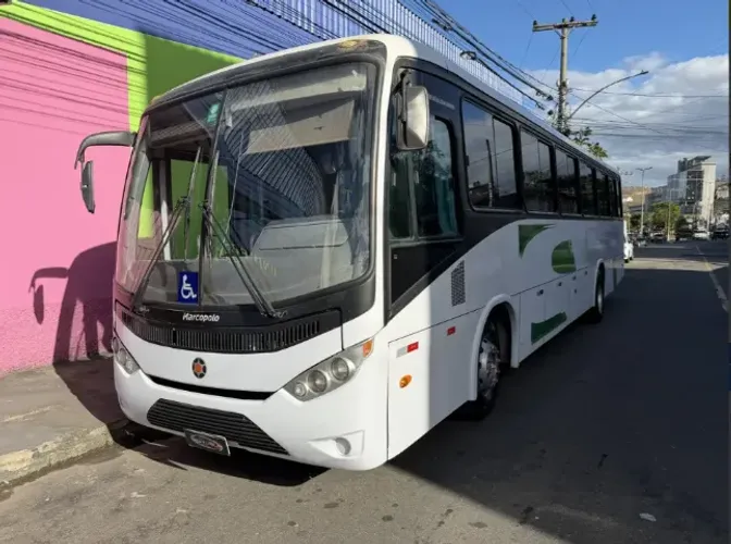Ônibus Entrada+Parcelas Rodoviário Mercedes-benz Of1722 Marcopolo Ideale
