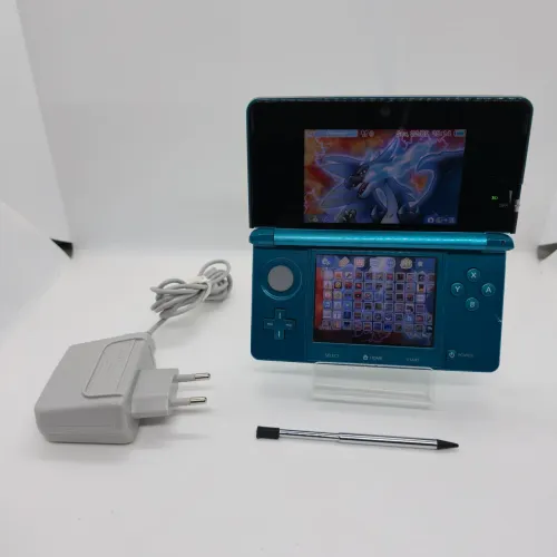 Nintendo 3ds modelo azul bivolt desblJogos