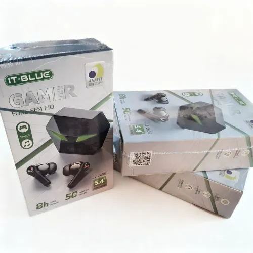 Fone Gamer sem fio 8 horas de duração