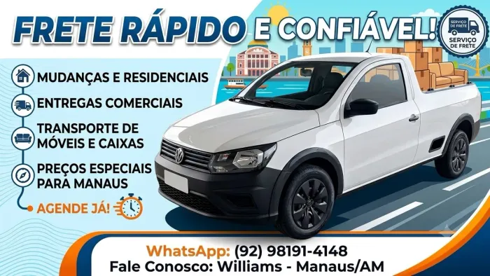 Frete/mudança/carreto