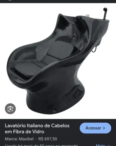 Lavatório para salão de beleza
