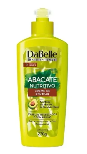 Creme de Pentear Dabelle Abacate Nutritivo Leave-in 270g