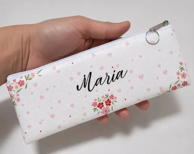 Estojinho personalizado 19x7cm