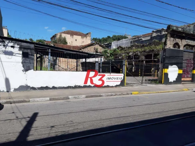 Terreno à venda, 1008 m² por R$ 3.200.000,00 - Centro - Santos/SP