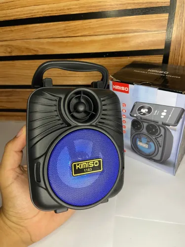 Caixa de Som Bluetooth com Led RGB KMS-1181 an4