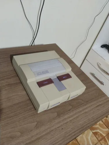 Super Nintendo funcionando