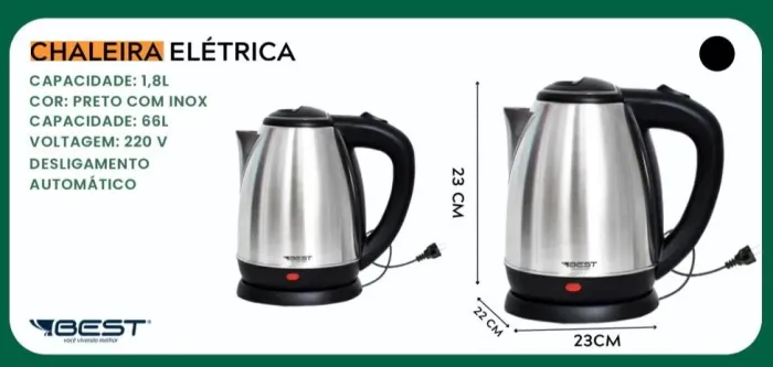 Vendo Chaleiras Best novas de fábrica 