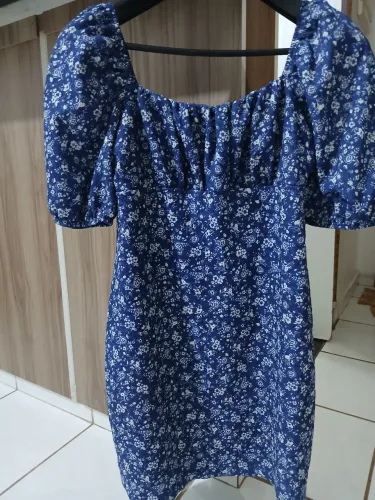 Vestido lindo azul 