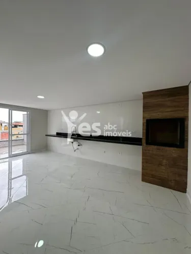 Apartamento cobertura baixo condomínio 2 dorm. 2 wc 1 vg à venda em Santo André novo 124m²
