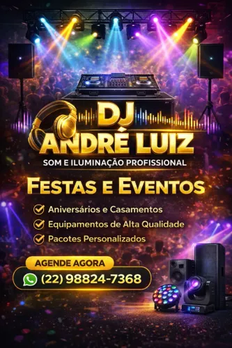DJ' André Luiz Sonorização e Iluminação Para Festas e Eventos