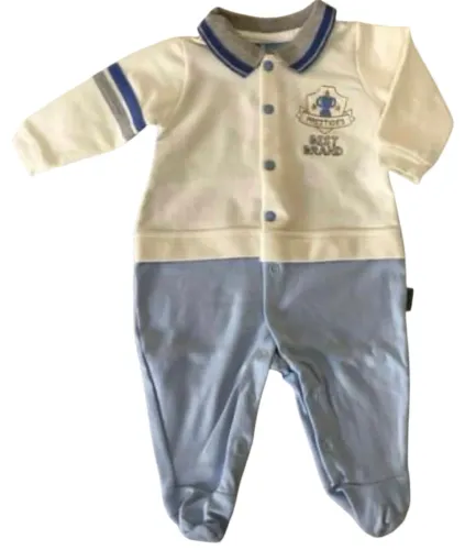 Macacão Bebê Algodão TAM P  1-3 Meses 