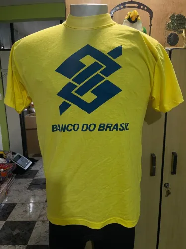 Camisa Torcida Banco do Brasil anos 90 original da época 