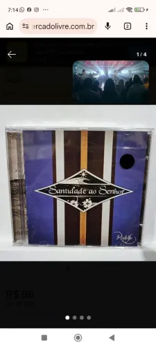 Cd Rodolfo Santidade ao Senhor