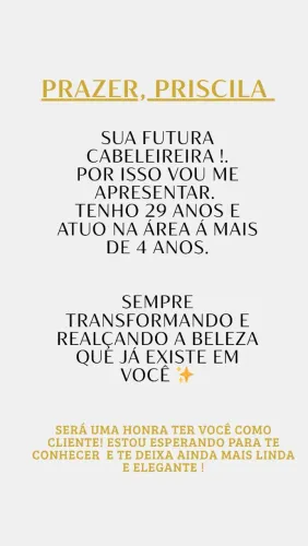 Cabeleireira a domicílio 