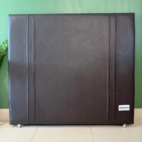 Cabeceira Ortobom 1.25x1.40x8 Lieve Cori Brown