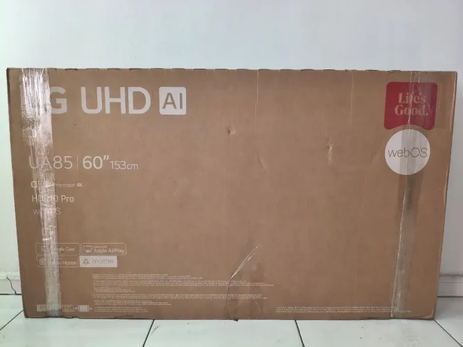 Vendo smart tv LG 60 polegadas lacrada