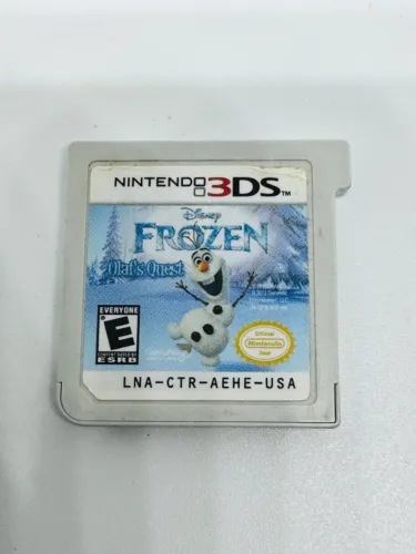 Disney Frozen Olafs Quest JOGO NINTENDO 3DS ORIGINAL SEM CAPA - LER DESCRIÇÃO