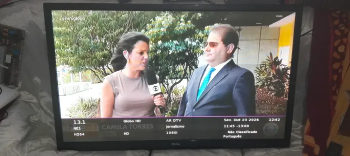 Tv Philco 43 de plasma com defeito, leia a descrição 