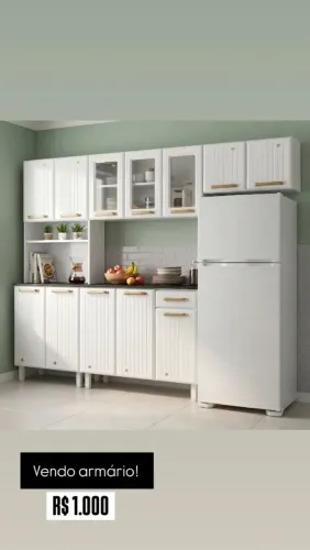 VENDO ARMARIO DE COZINHA R$ 1.000