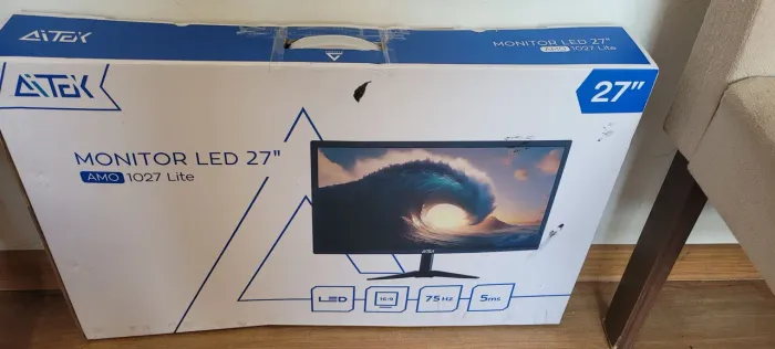 Monitor aitek 27" polegadas 75hz 5ms