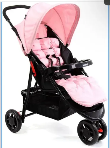 Carrinho de bebê Voyage Rosa
