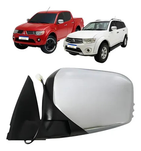 Retrovisor Eletrico Mitsubishi Triton 2009 A 2017 S/pisca Le Esquerdo
