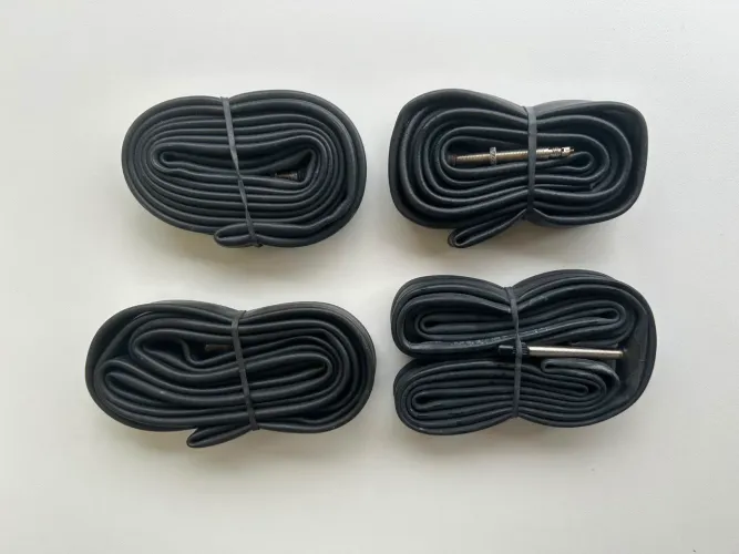 4 câmeras de ar, pneu road/speed/TT 700x18 23C 60mm