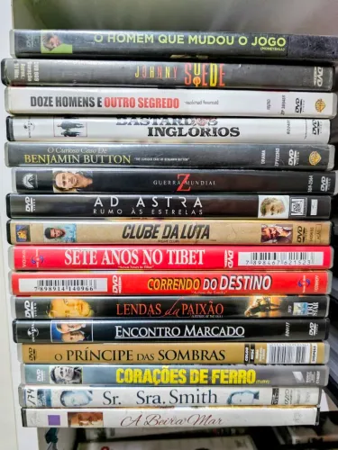 Lote DVD Filmes Brad Pitt