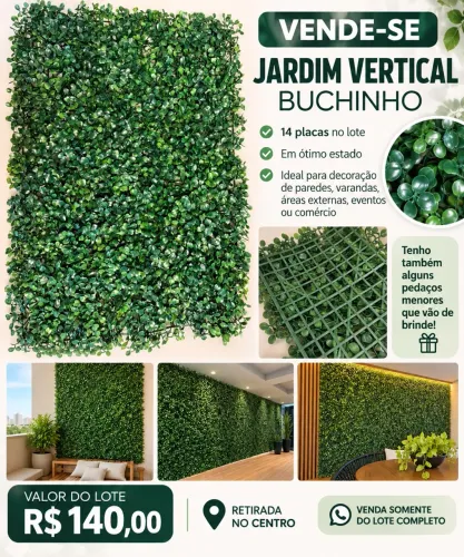 Vendo placas de jardim vertical 